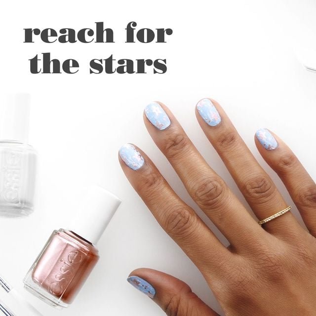 reach for the stars nail art