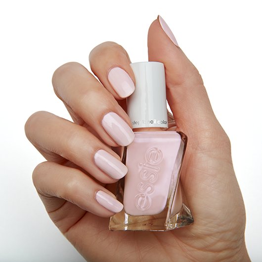 matter of fiction - blush pink gel nail polish & nail color - essie