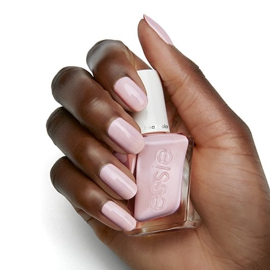 matter of fiction blush pink gel nail polish nail color essie