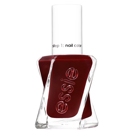 spiked with style - blood red gel nail polish, color & lacquer - essie