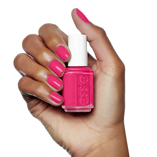 bash polish color fuchsia creamy essie nail - & bachelorette - nail