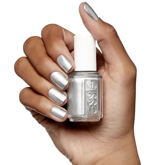 Metallic grey new arrivals nail polish