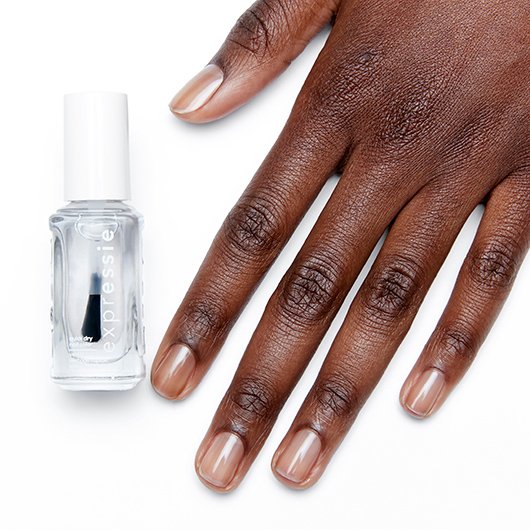 Clear shop nail varnish