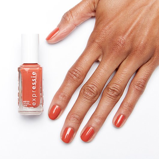 burnt orange nail polish in a flash sale essie canada