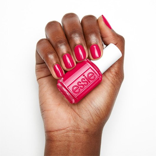 watermelon - creamy pink red nail polish, nail color & lacquer - essie