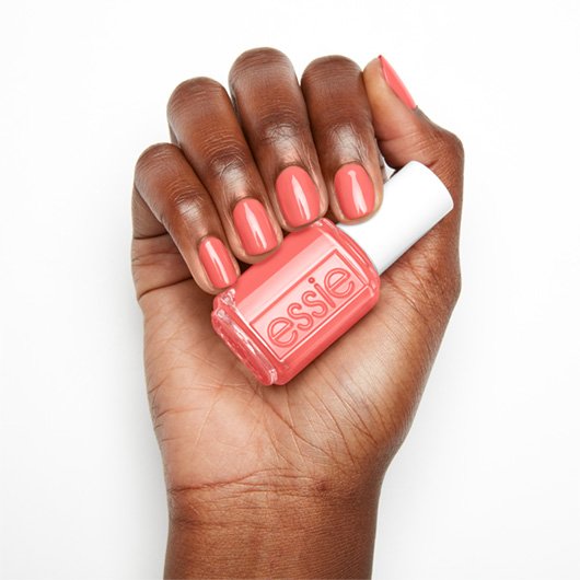 peach side babe peach nail polish nail color nail lacquer essie