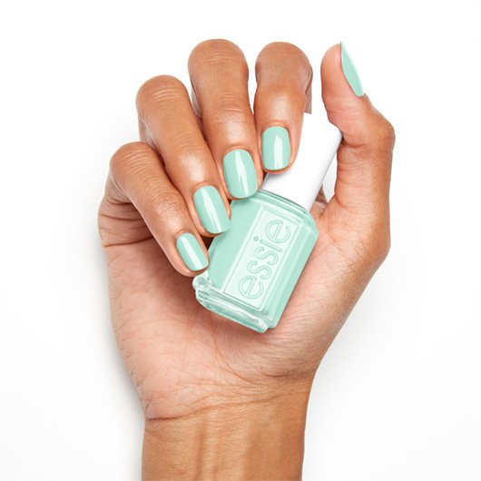 mint candy apple - mint green nail polish & nail color - essie