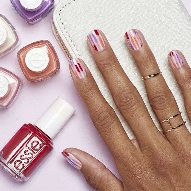 playing in pastel nail art