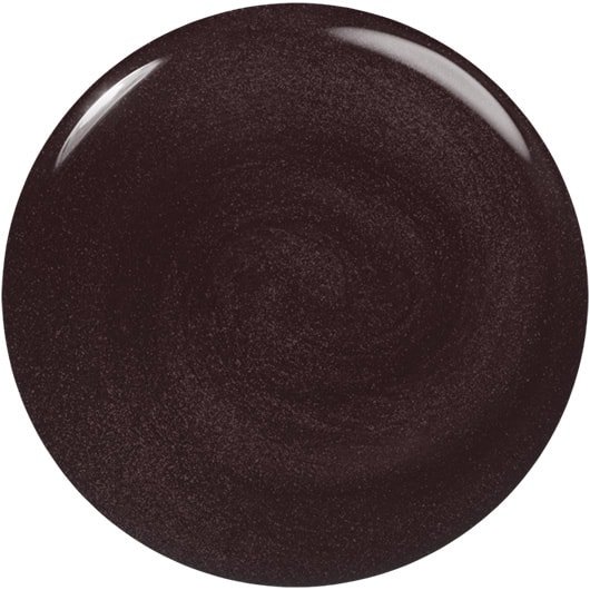 always morphing blackened brown nail polish swatch