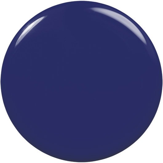 new day new me deeply saturated blue nail polish swatch