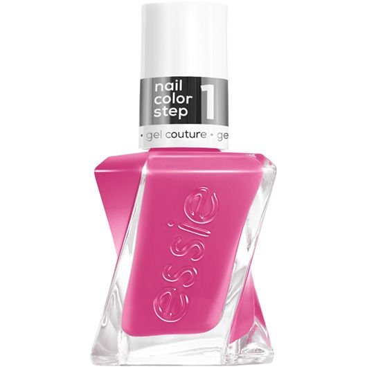 essie nail polish in shade fuel your life in an engraved glass bottle