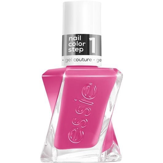 essie nail polish in shade fuel your life in an engraved glass bottle