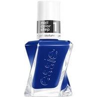essie nail polish in shade new highs in an engraved glass bottle