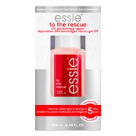 essie to the rescue UV damage repair treatment inside its packaging on a white background.