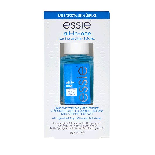 all in one-couche de base + couche de finition-soin des ongles--